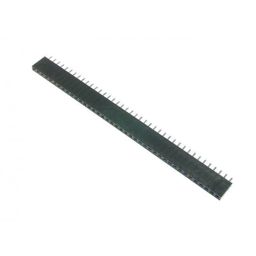 DS1023-1*40S21; Socket; pin strips; female; PIN: 40; straight; 2.54mm; THT; 1x40; CONNFLY