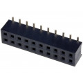 ZL266-20DG; Socket; pin strips; female; PIN: 20; vertical; 2mm; SMT; 2x10; NINIGI ZL266-20DG; Socket; pin strips; female; PIN: 20; vertical; 2mm; SMT; 2x10; NINIGI