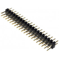 DS1025-05-2*20P8BV1; Pin header; pin strips; male; PIN: 40; straight; 2mm; THT; 2x20; CONNFLY