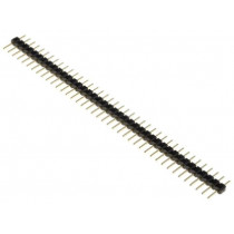 DS1025-01-1*40P8BV1-B; Pin header; pin strips; male; PIN: 40; straight; 2mm; THT; 1x40; CONNFLY DS1025-01-1*40P8BV1-B; Pin header; pin strips; male; PIN: 40; straight; 2mm; THT; 1x40; CONNFLY