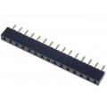 ZL305-15; Socket; pin strips; female; PIN: 15; straight; 2.54mm; THT; 1x15; NINIGI ZL305-15; Socket; pin strips; female; PIN: 15; straight; 2.54mm; THT; 1x15; NINIGI