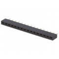 ZL305-16; Socket; pin strips; female; PIN: 16; straight; 2.54mm; THT; 1x16; NINIGI ZL305-16; Socket; pin strips; female; PIN: 16; straight; 2.54mm; THT; 1x16; NINIGI