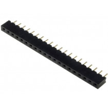ZL305-20; Socket; pin strips; female; PIN: 20; straight; 2.54mm; THT; 1x20; NINIGI