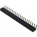 ZL306-20; Socket; pin strips; female; PIN: 20; angled 90°; 2.54mm; THT; 1x20; NINIGI ZL306-20; Socket; pin strips; female; PIN: 20; angled 90°; 2.54mm; THT; 1x20; NINIGI