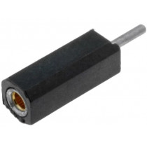 DS1002-03-1*1131; Socket; pin strips; female; PIN: 1; turned contacts; straight; THT; CONNFLY
