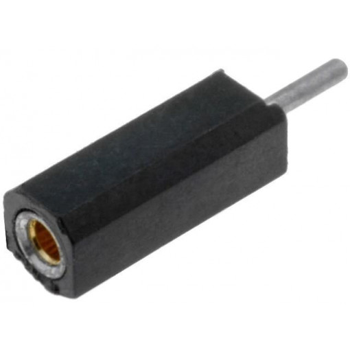 DS1002-03-1*1131; Socket; pin strips; female; PIN: 1; turned contacts; straight; THT; CONNFLY