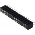 DS1002-03-2*16131; Socket; pin strips; female; PIN: 32; turned contacts; straight; CONNFLY DS1002-03-2*16131; Socket; pin strips; female; PIN: 32; turned contacts; straight; CONNFLY