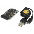 ZL30PRGV2-1; Programmer: microcontrollers; ARM; USB; 1.65÷3.6VDC; KAMAMI
