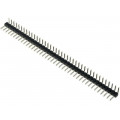 DS1025-02-1*40P8BR1; Pin header; pin strips; male; PIN: 40; angled 90°; 2mm; THT; 1x40; CONNFLY DS1025-02-1*40P8BR1; Pin header; pin strips; male; PIN: 40; angled 90°; 2mm; THT; 1x40; CONNFLY