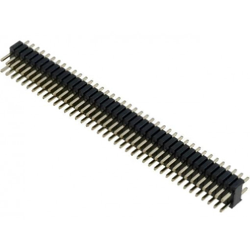 ZL311-2X40P; Pin header; pin strips; male; PIN: 80; straight; 1.27mm; THT; 2x40; NINIGI
