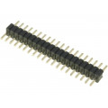 DS1031-01-1*20P8BV3-1; Pin header; pin strips; male; PIN: 20; straight; 1.27mm; THT; 1x20; CONNFLY DS1031-01-1*20P8BV3-1; Pin header; pin strips; male; PIN: 20; straight; 1.27mm; THT; 1x20; CONNFLY