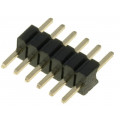 DS1031-01-1*6P8BV3-1; Pin header; pin strips; male; PIN: 6; straight; 1.27mm; THT; 1x6; CONNFLY DS1031-01-1*6P8BV3-1; Pin header; pin strips; male; PIN: 6; straight; 1.27mm; THT; 1x6; CONNFLY