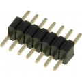 DS1031-01-1*7P8BV3-1; Pin header; pin strips; male; PIN: 7; straight; 1.27mm; THT; 1x7; CONNFLY DS1031-01-1*7P8BV3-1; Pin header; pin strips; male; PIN: 7; straight; 1.27mm; THT; 1x7; CONNFLY