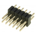 DS1031-06-2*6P8BV-4-1; Pin header; pin strips; male; PIN: 12; straight; 1.27mm; THT; 2x6; CONNFLY DS1031-06-2*6P8BV-4-1; Pin header; pin strips; male; PIN: 12; straight; 1.27mm; THT; 2x6; CONNFLY
