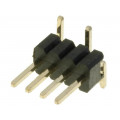 DS1031-03-1*4P8BS-3-1-1; Pin header; pin strips; male; PIN: 4; vertical; 1.27mm; SMT; 1x4; CONNFLY DS1031-03-1*4P8BS-3-1-1; Pin header; pin strips; male; PIN: 4; vertical; 1.27mm; SMT; 1x4; CONNFLY