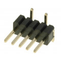 DS1031-03-1*5P8BS-3-1-1; Pin header; pin strips; male; PIN: 5; vertical; 1.27mm; SMT; 1x5; CONNFLY DS1031-03-1*5P8BS-3-1-1; Pin header; pin strips; male; PIN: 5; vertical; 1.27mm; SMT; 1x5; CONNFLY