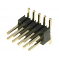 DS1031-08-2*5P8BS-4-1; Pin header; pin strips; male; PIN: 10; vertical; 1.27mm; SMT; 2x5; CONNFLY DS1031-08-2*5P8BS-4-1; Pin header; pin strips; male; PIN: 10; vertical; 1.27mm; SMT; 2x5; CONNFLY