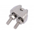 ZLK-2-A4; Rope clamp wire; acid resistant steel A4; for rope; Ørope: 2mm; KRAFTBERG ZLK-2-A4; Rope clamp wire; acid resistant steel A4; for rope; Ørope: 2mm; KRAFTBERG