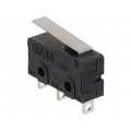 ZM50D10B01; Microswitch SNAP ACTION; with lever; SPDT; 5A/250VAC; 5A/30VDC; HONEYWELL ZM50D10B01; Microswitch SNAP ACTION; with lever; SPDT; 5A/250VAC; 5A/30VDC; HONEYWELL