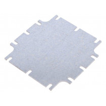 ZMB105.105; Mounting plate; steel; W: 91mm; L: 91mm; Series: ZP; ZP10510560; KRADEX