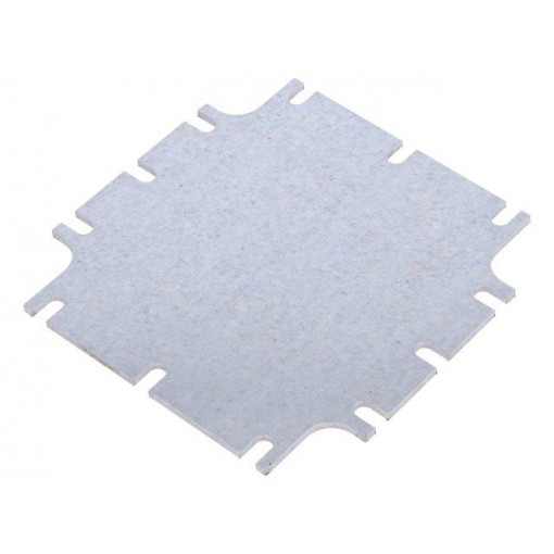 ZMB105.105; Mounting plate; steel; W: 91mm; L: 91mm; Series: ZP; ZP10510560; KRADEX