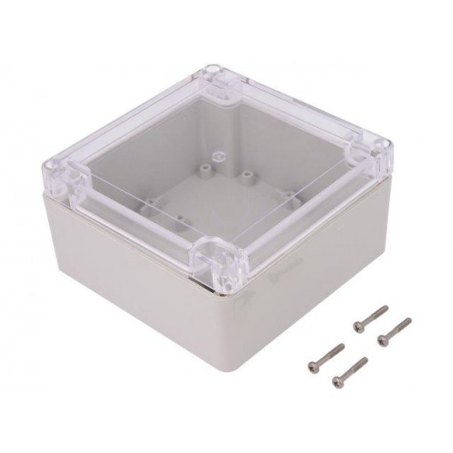 ZP120.120.60JPHTMABS-PC(60); Enclosure: multipurpose; X: 120mm; Y: 120mm; Z: 60mm; ZP; ABS; gasket; KRADEX