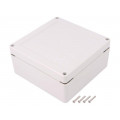 ZP135.135.60JH TM PC; Enclosure: multipurpose; X: 135mm; Y: 135mm; Z: 60mm; ZP; light grey; KRADEX