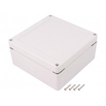 ZP135.135.60JH TM PC; Enclosure: multipurpose; X: 135mm; Y: 135mm; Z: 60mm; ZP; light grey; KRADEX