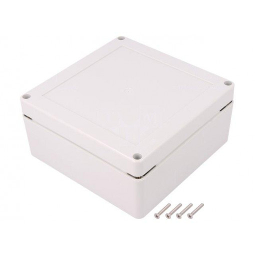 ZP135.135.60JH TM PC; Enclosure: multipurpose; X: 135mm; Y: 135mm; Z: 60mm; ZP; light grey; KRADEX