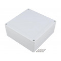 ZP150.150.60JH TM PC; Enclosure: multipurpose; X: 150mm; Y: 150mm; Z: 60mm; ZP; light grey; KRADEX