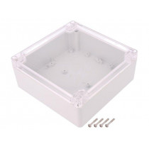 ZP150.150.60JPH TM PC; Enclosure: multipurpose; X: 150mm; Y: 150mm; Z: 60mm; ZP; light grey; KRADEX