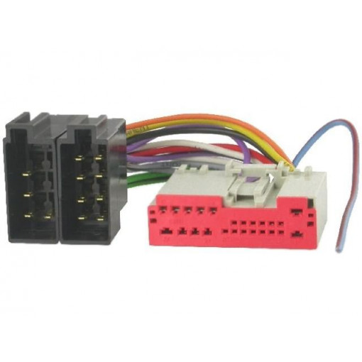 ; Connector; radio,ISO; Ford; PIN: 24; 4CARMEDIA