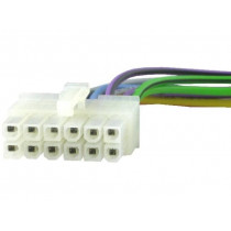 ; Connector; with leads; Pioneer; PIN: 12; 4CARMEDIA