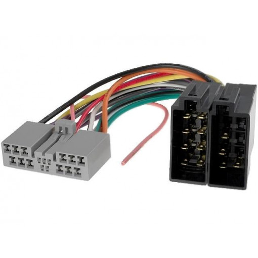 ; Connector; radio,ISO; Citroën,Honda,Mitsubishi,Peugeot; PIN: 17; 4CARMEDIA