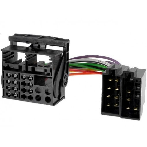 ; Connector; radio,ISO; Ford; PIN: 16; 4CARMEDIA