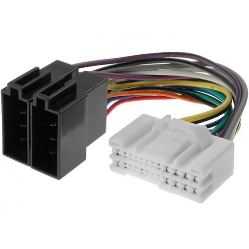 ; Connector; radio,ISO; Hyundai,Kia; PIN: 24; 4CARMEDIA