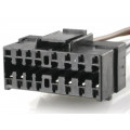 ; Connector; with leads; Pioneer; PIN: 16; 4CARMEDIA