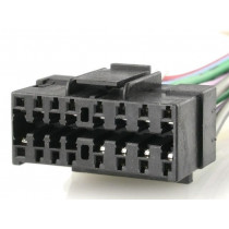 ; Connector; with leads; JVC; PIN: 16; 4CARMEDIA