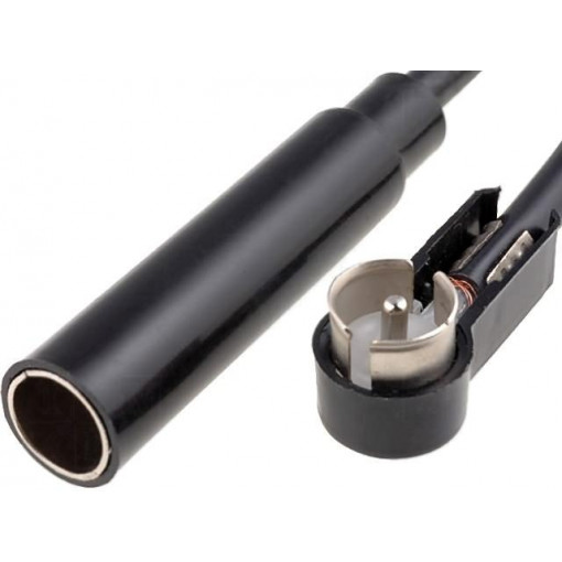 ; Antenna adapter; DIN socket,ISO plug angled; with lead; 0.15m; 4CARMEDIA