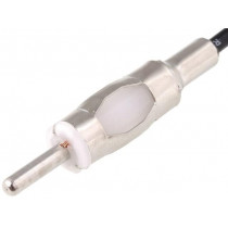 ; Plug; antenna; DIN,male; straight,with lead; 0.3m; 4CARMEDIA