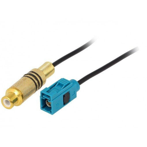 ; Video adapter; Fakra socket,RCA socket; 0.25m; Ford,Mercedes; 4CARMEDIA