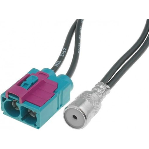 ; Antenna adapter; ISO socket,Fakra socket x2; 4CARMEDIA