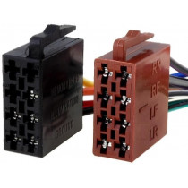 ; ISO plug,wires; PIN: 13(5+8); 4CARMEDIA