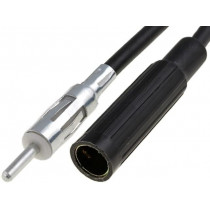 ; Extension cable for antenna; DIN socket,DIN plug; 0.3m; 4CARMEDIA