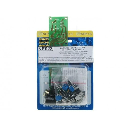 ; Circuit; workshop power supply; 3A; 1.2÷24VDC; Nord Elektronik Plus