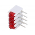 ZSU0430; LED; in housing; red; No.of diodes: 4; 20mA; Lens: diffused,red; 38°; SIGNAL-CONSTRUCT ZSU0430; LED; in housing; red; No.of diodes: 4; 20mA; Lens: diffused,red; 38°; SIGNAL-CONSTRUCT