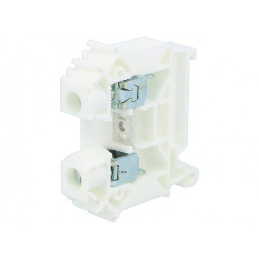 ZUG-10 A11-A432; Splice terminal: rail; 0.5÷16mm2; ways: 1; terminals: 2; white; TS35; POKÓJ