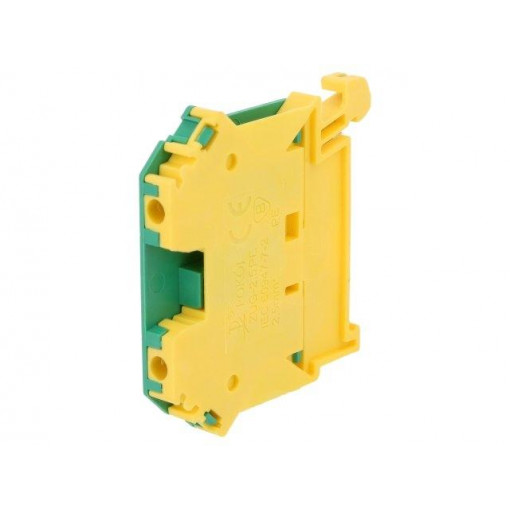 ZUG-2.5PE A11-B13Z; Splice terminal: rail; 0.5÷4mm2; ways: 1; terminals: 2; Width: 6.2mm; POKÓJ