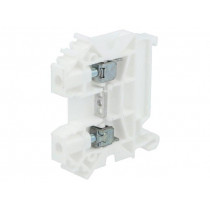 ZUG-4 A11-A232; Splice terminal: rail; 0.5÷6mm2; ways: 1; terminals: 2; white; TS35; POKÓJ