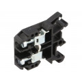 ZUG-G10 A11-0203; Splice terminal: rail; 0.5÷10mm2; ways: 1; terminals: 2; black; 690V; POKÓJ